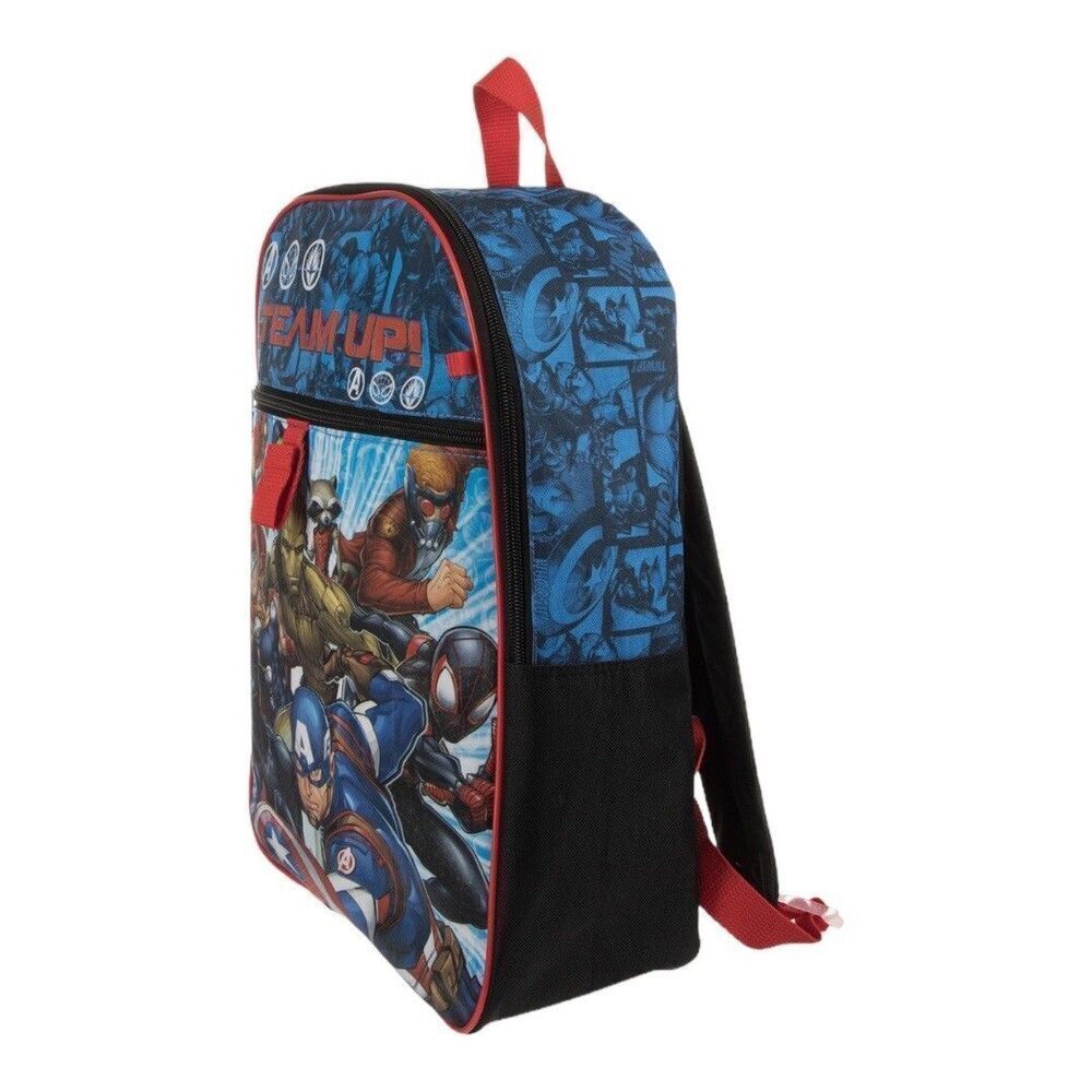 Bioworld Backpack Avengers 5 Piece Backpack Set - Picture 2 of 6